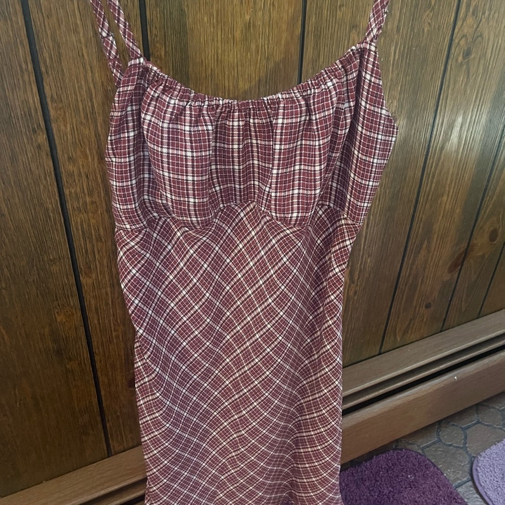 Hollister Plaid Dress